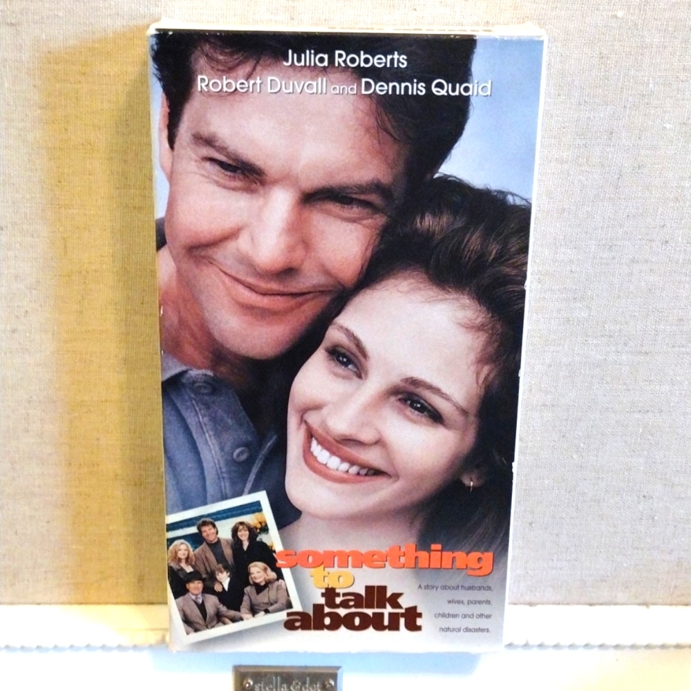 Something To Talk About VHS movie.